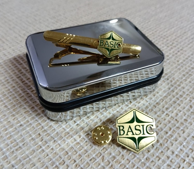 Exclusive Collection Basic Bank Limited 100% Brass (পিতল) Tie Clip and Coat pin set BK010