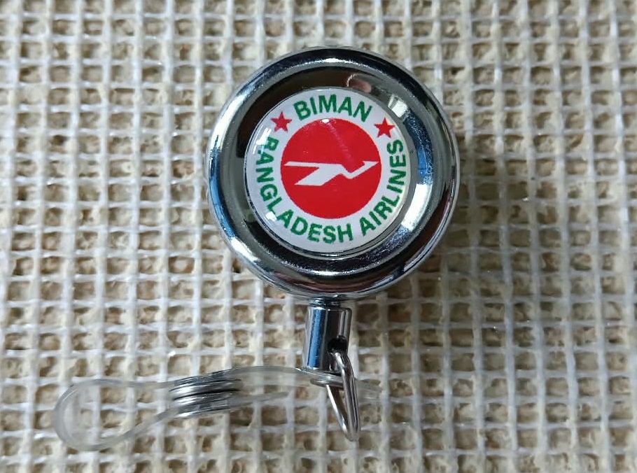 Best quality Biman Bangladesh Airlines ID Card Holder steel metal with One ID card box free YOY004