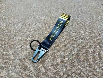 ENGINEER Unique design Best quality Ribbon keyring for Car / Bike / Office KR026