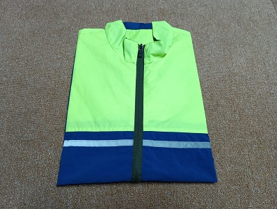 Water Resistant Safety Clothing high Visibility Reflective Men's Cycling / Motor Cycling Jacket, Windbreaker Jacket Protective Safety Workwear WB0031