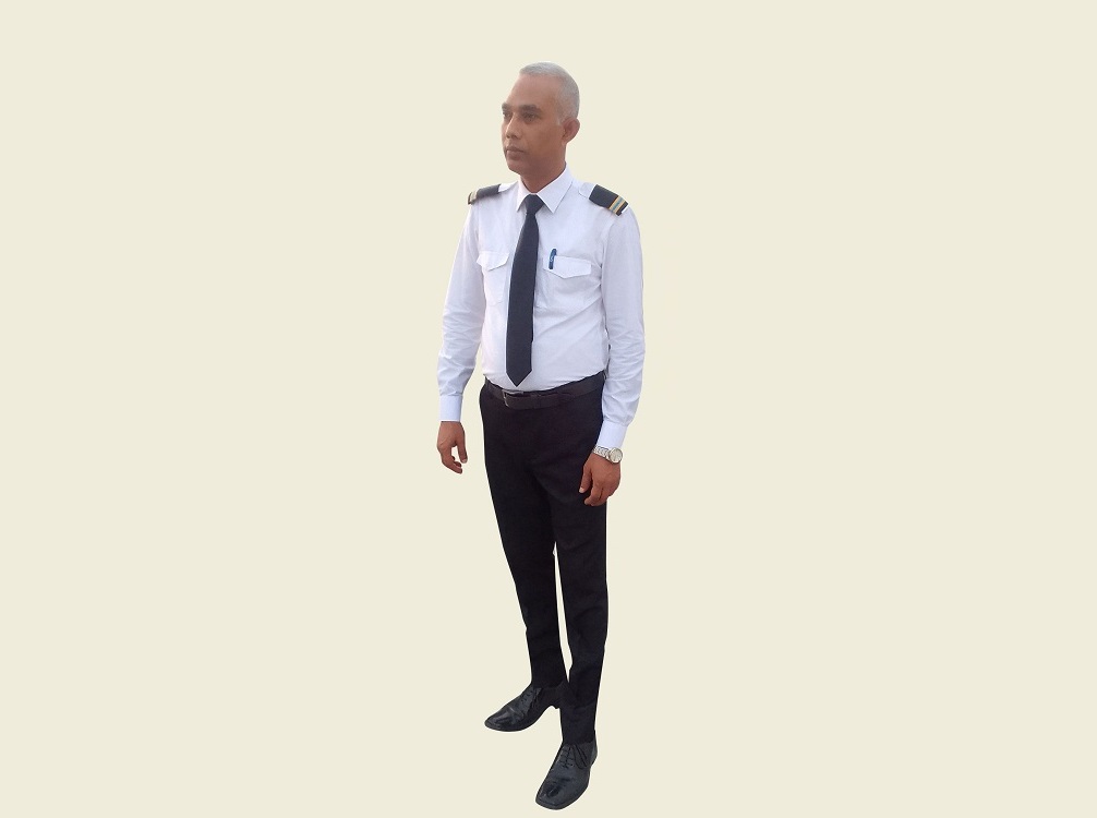 Uniform Shirt for Men Long Sleeve Mix Cotton
