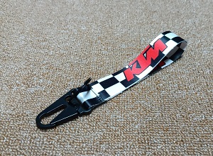 KTM Unique design Best quality Ribbon keyring for Car / Bike / Office KR031