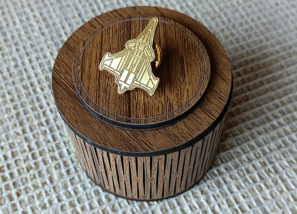 Exclusive Collection Fighter Biman 100% Brass (পিতল) Coat Pin CPIN001