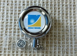 Best quality BRAC Bank ID Card Holder steel metal with One ID card box free YOY051