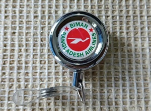 Best quality Biman Bangladesh Airlines ID Card Holder steel metal with One ID card box free YOY004