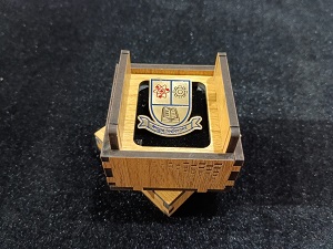 Jagannath University 100% Brass (পিতল) Coat Pin UN04