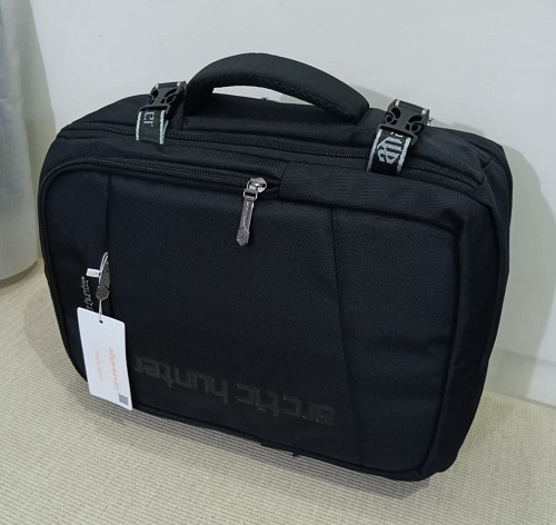 USB port connected Laptop carry arctic hunter Multipurpose 03 way carry Travel Bag BAG009