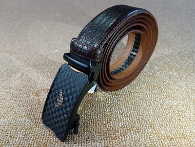 Crocodile Auto Gear Adjusted 100% Genuine Leather Belt For Men BELT010