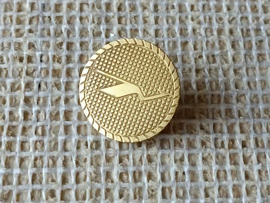 Exclusive Collection Biman Bangladesh Airlines 100% Brass (পিতল) Coat Pin CPIN004