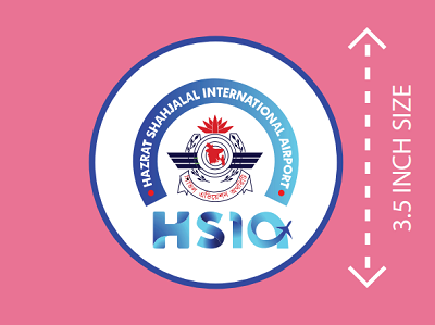 100% Waterproof HSIA Logo Sticker MOQ 2 PCS STK006