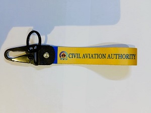 CIVIL AVIATION Unique design Best quality Ribbon keyring for Car / Bike / Office KR0012