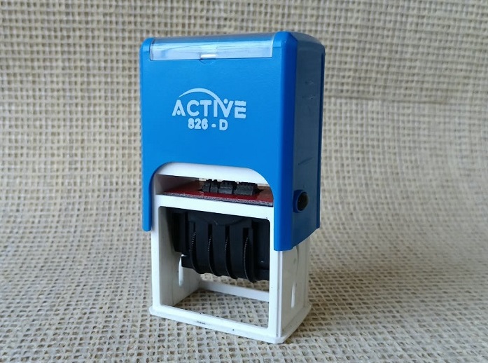 Date seal Self inking Seal/Stamp ACTIVE 826D