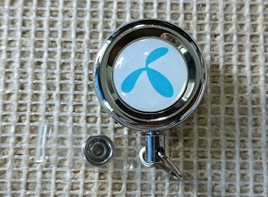 Best quality GRAMEENPHONE ID Card Holder steel metal with One ID card box free YOY025