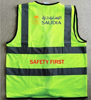 Saudi Airlines Exclusive Collection Full Net Apron Four Pockets VEST043