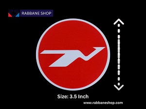 100% Waterproof Biman Logo Sticker MOQ 2 PCS STK002