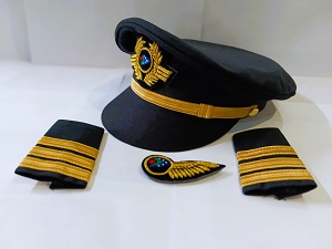 US-BANGLA First Officer Hat for Men & Women PILOT0016