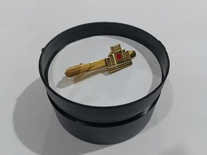 Exclusive Collection Shaheed Minar Brass (পিতল) Tie Clip CT021